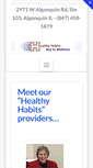Mobile Screenshot of healthyhabitshotline.com